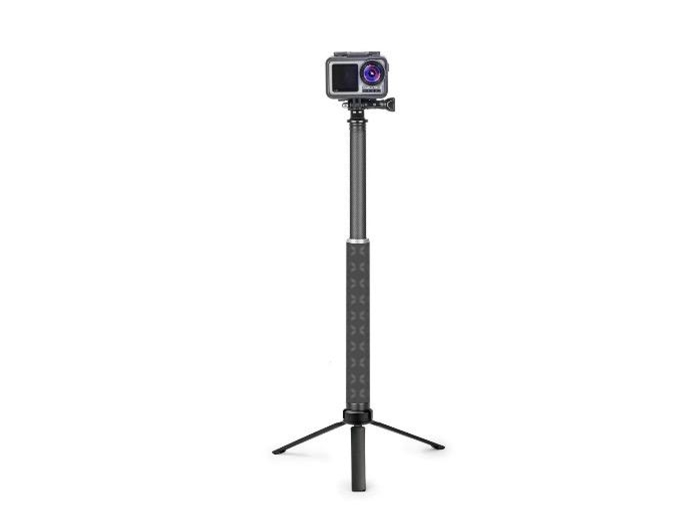 Prodlužující selfie tyč se stativem na akční kameru (90 cm)