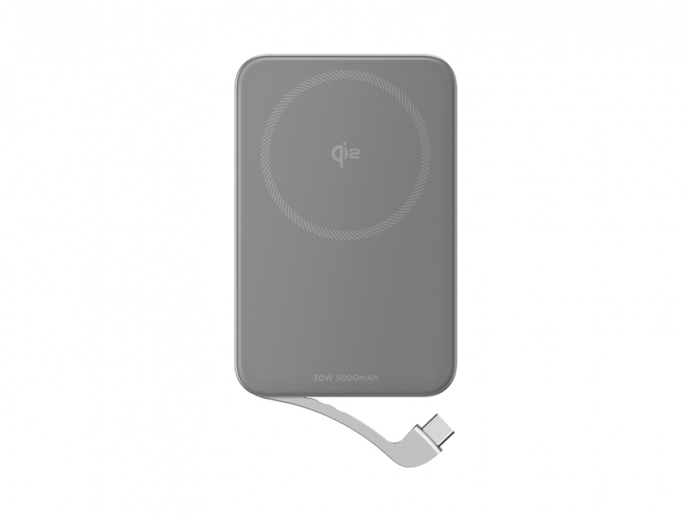 EcoFlow RAPID Magnetic Power Bank (5000mAh) - Stříbrná