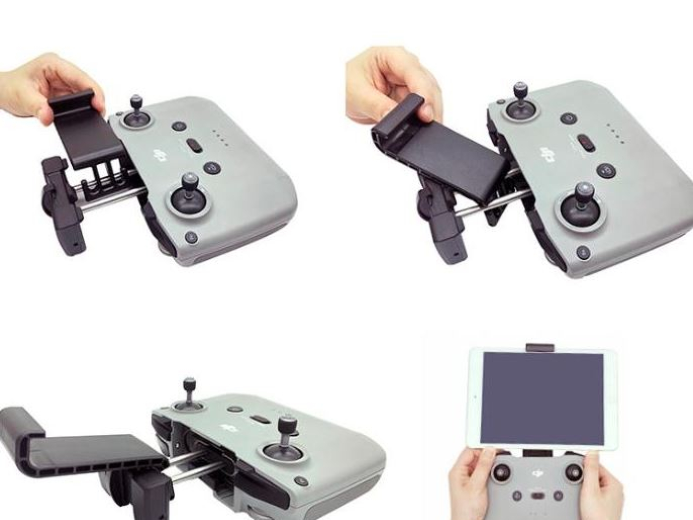 Držák tabletu na dálkový ovladač (pro 9,7 až 11 palcové tablety)