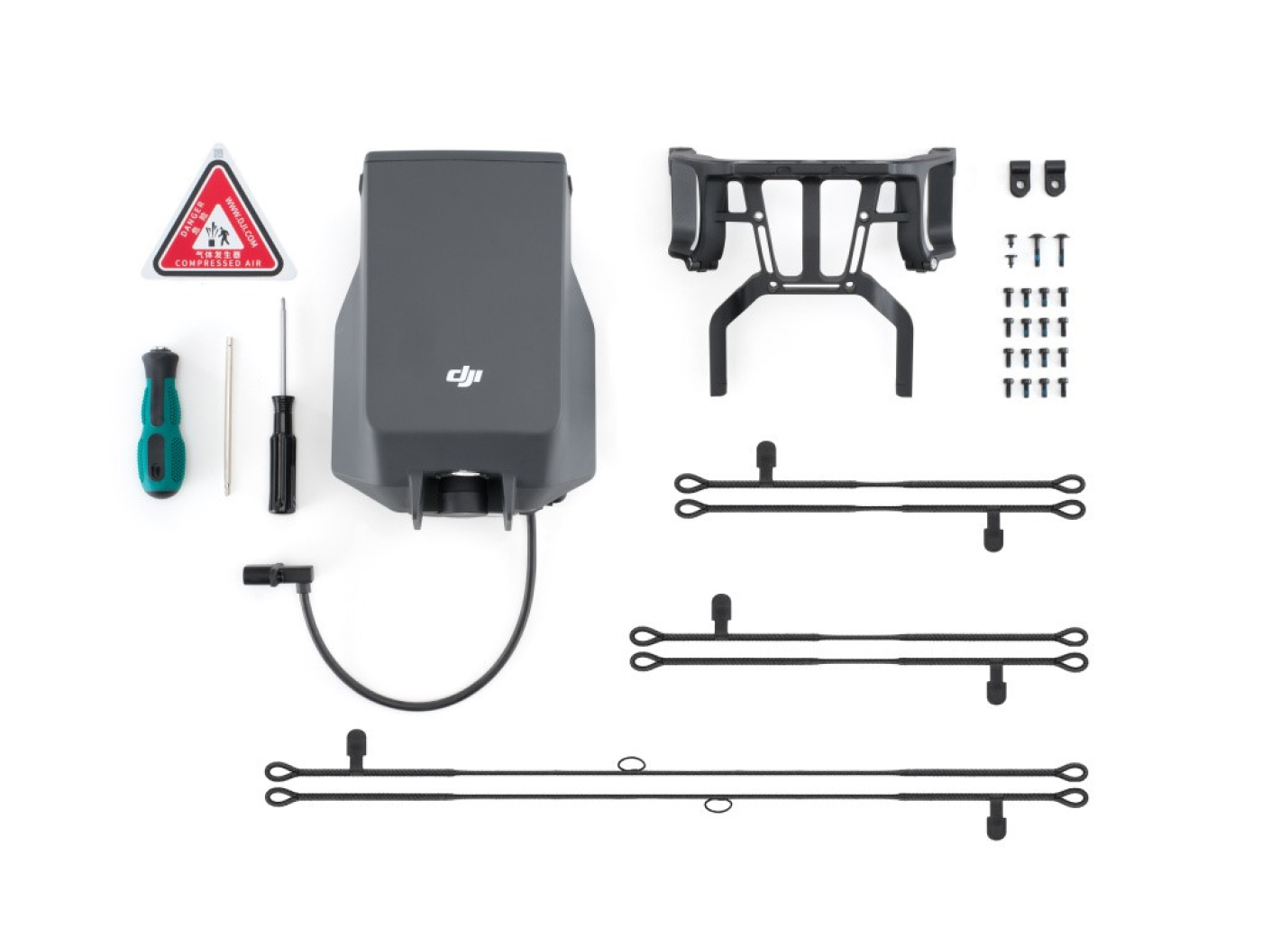 DJI AP100 padák pro DRON DJI Matrice 400 obsah balení DRONPRO.jpg