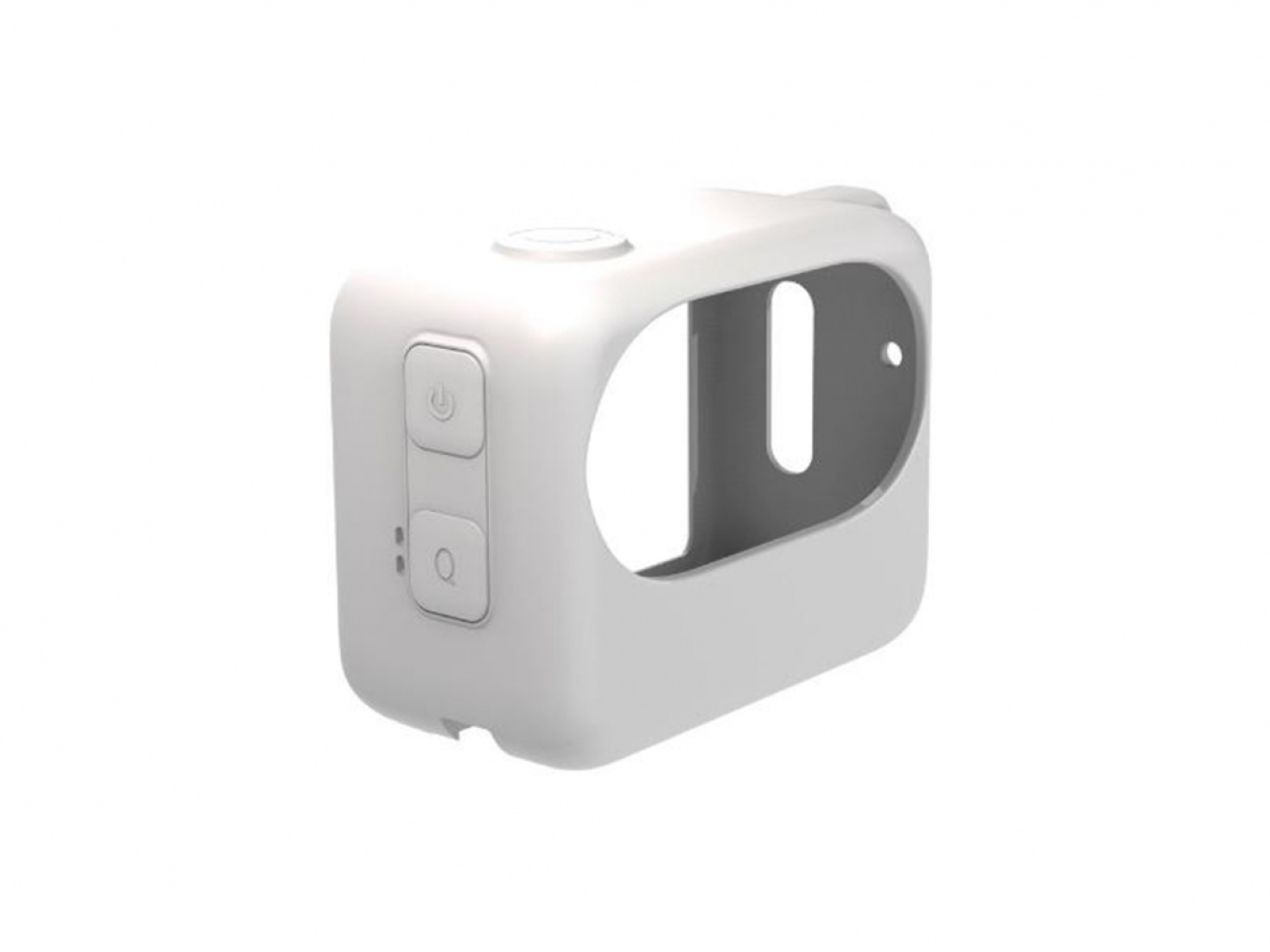 Bílý silikonový kryt na kameru Insta360 GO 3 + Action Pod