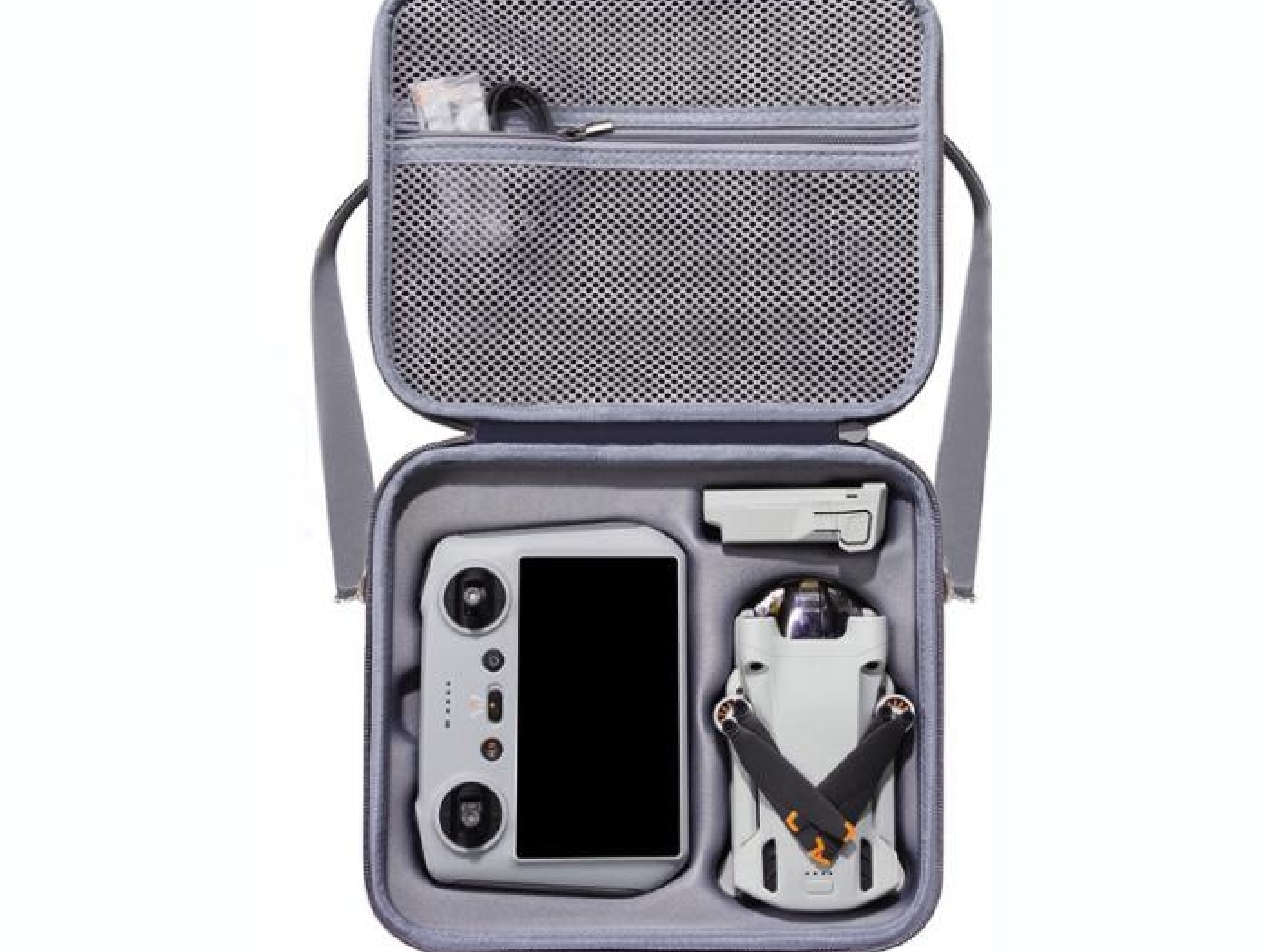 Šedé pouzdro na dron DJI Mini 3 / Mini 3 Pro