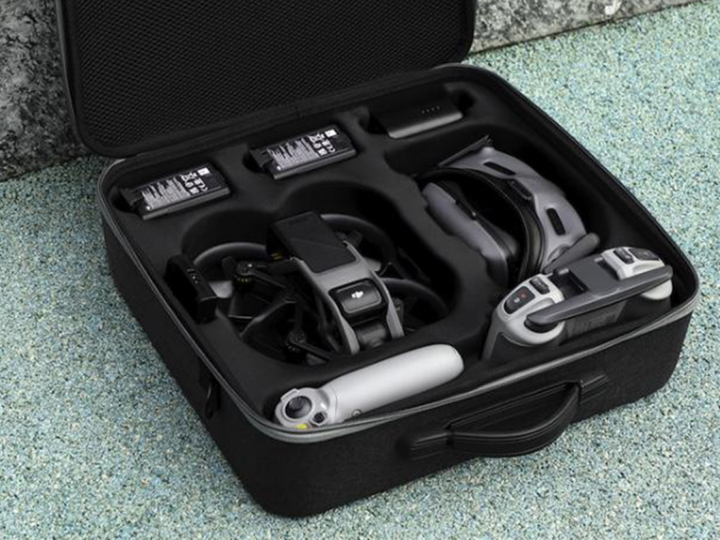 Šedé pouzdro na dron DJI Avata + Goggles 2 / Integra