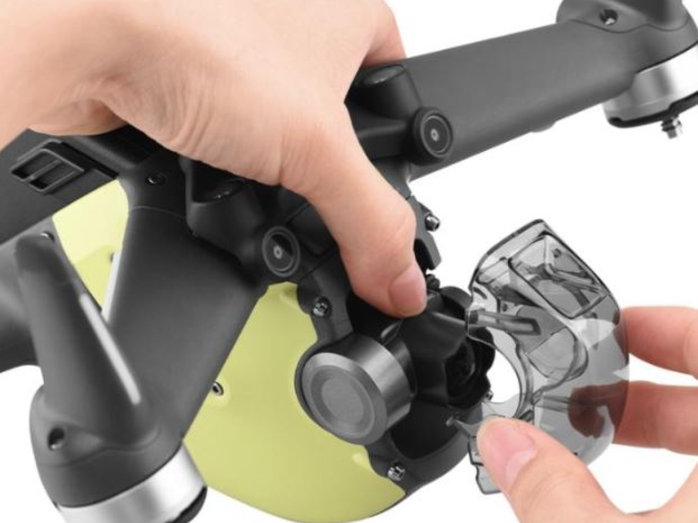 Chránič gimbalu DJI FPV závodního dronu