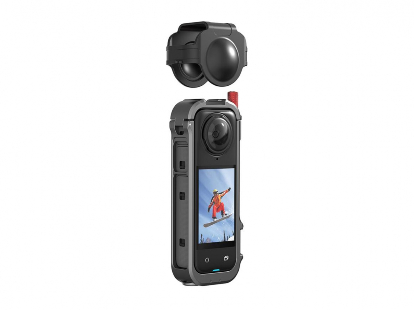 Rám a ochrana objektivu na kameru Insta360 X4