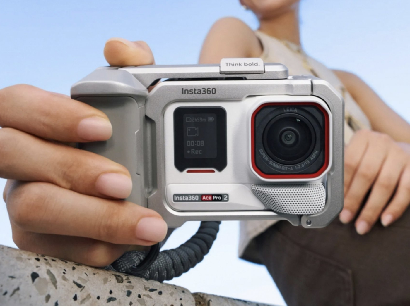 Akční kamera Insta360 Ace Pro 2 - Xplorer bundle - bílá