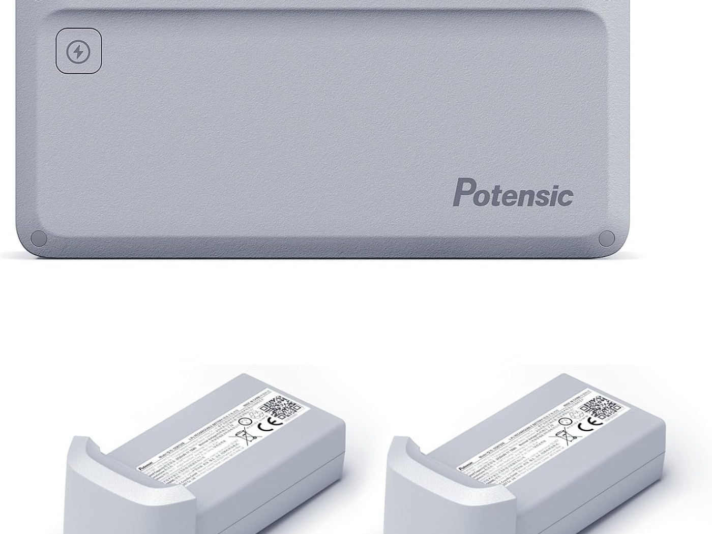 Potensic rychlonabíjecí stanice 60W More Power na tři baterie pro Atom 4K + adaptér + 2 baterie