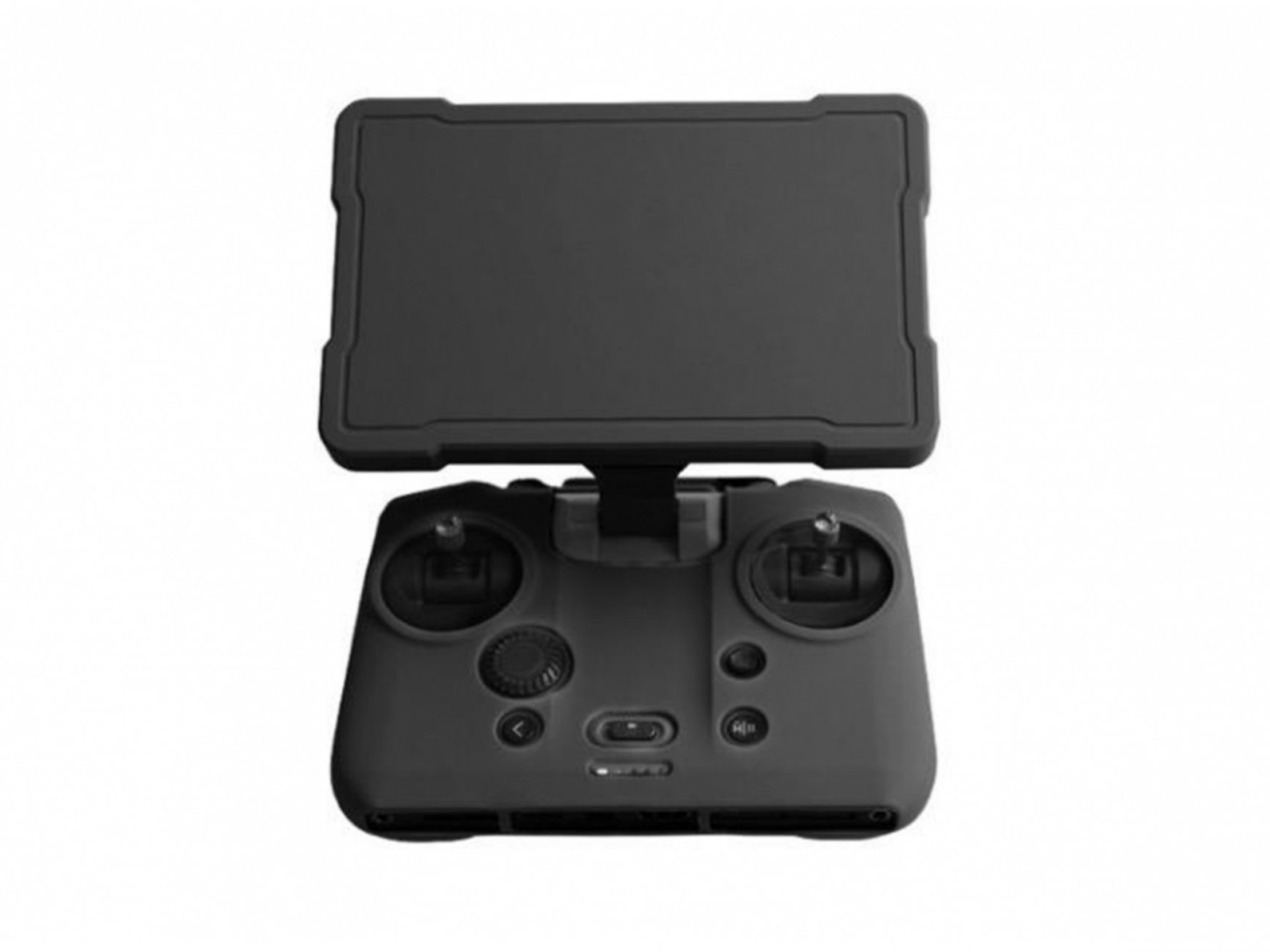 Silikonový ochranný kryt na DJI RC Pro 2 s krytem obrazovky - černý