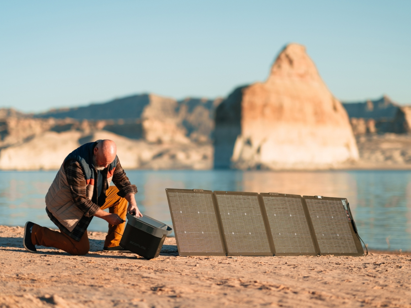 EcoFlow solární panel skládací 220W – 2. generace