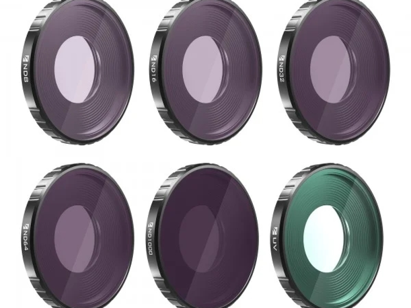 Freewell sada šesti filtrů All Day na kameru DJI Osmo Action 3