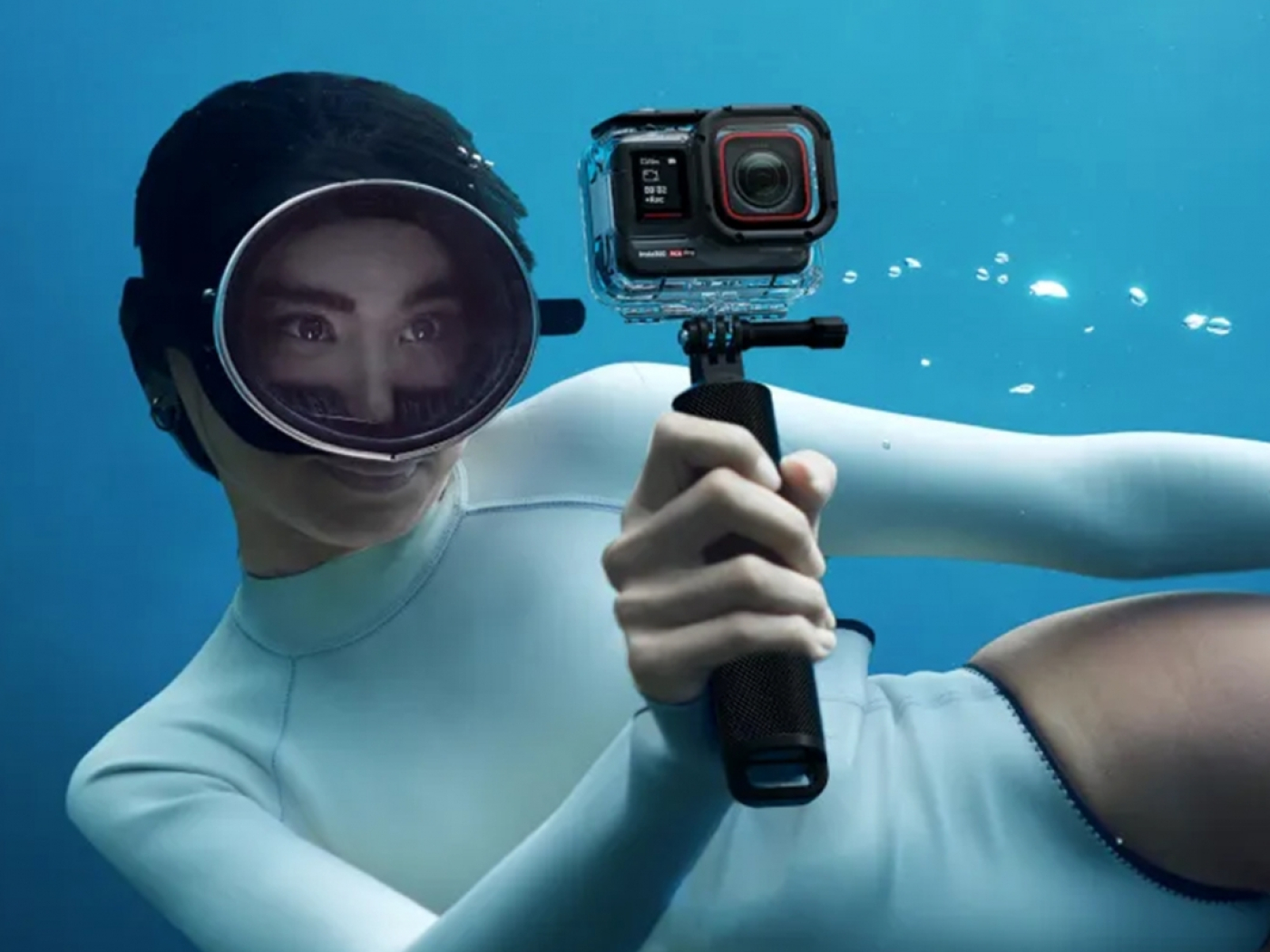 Podvodní kryt do 60 metrů na kameru Insta360 Ace Pro