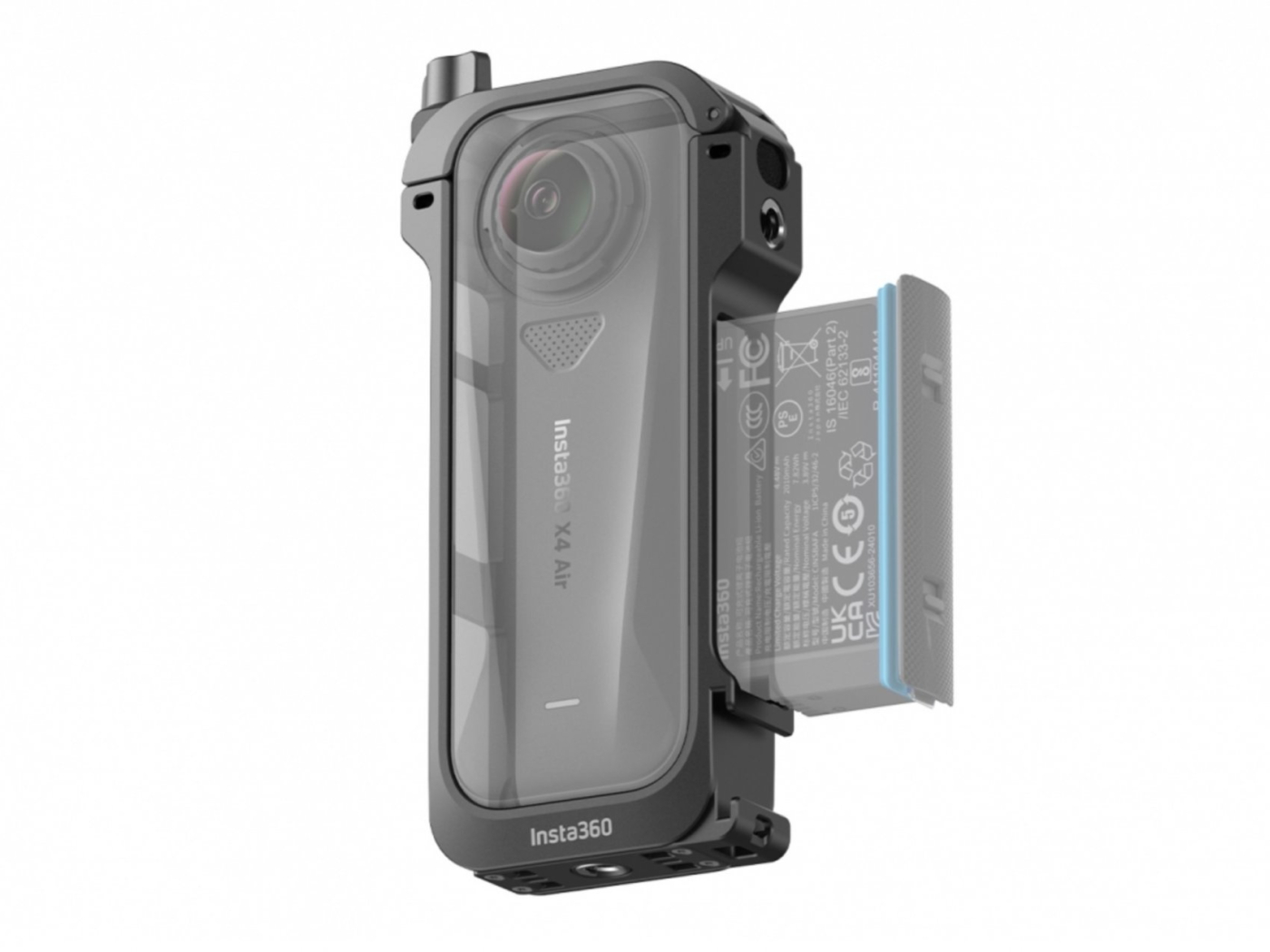 Kovový rám akční kamery Insta360 X4 Air