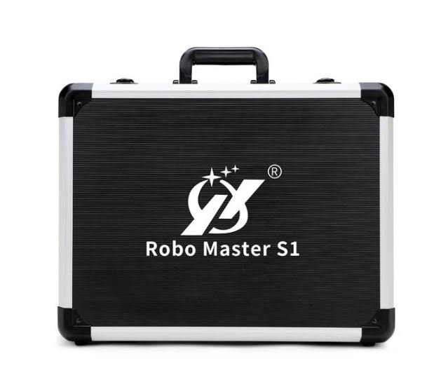 Hliníkový kufr na DJI RoboMaster S1 zepředu