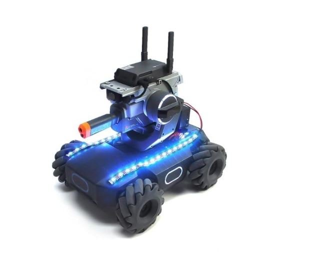 Led osvětlení s ovládáním na DJI RoboMaster S1 modré
