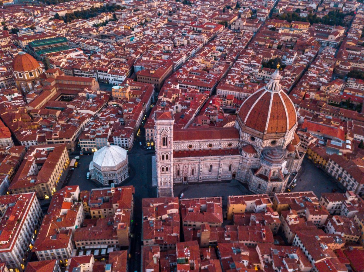 Duomo from drone