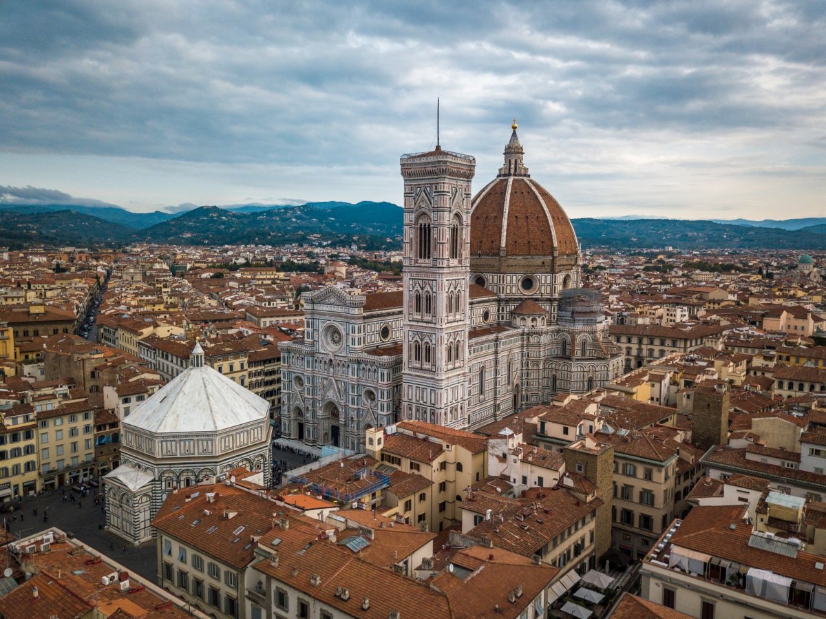 Italy Florence drone photography