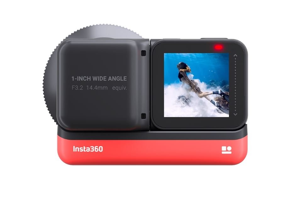 Akční kamera Insta360 ONE R (1-Inch Edition) zezadu