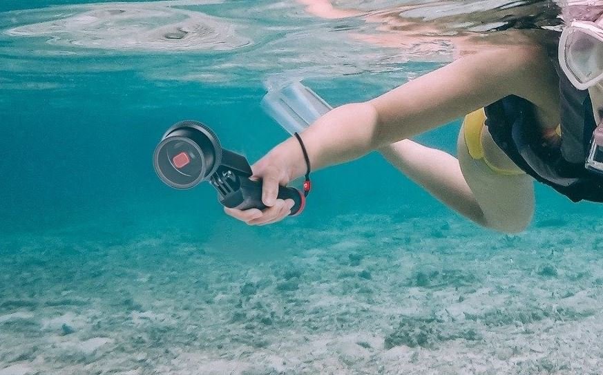 Pgytech Diving filtr set na DJI Osmo Pocket pod vodou