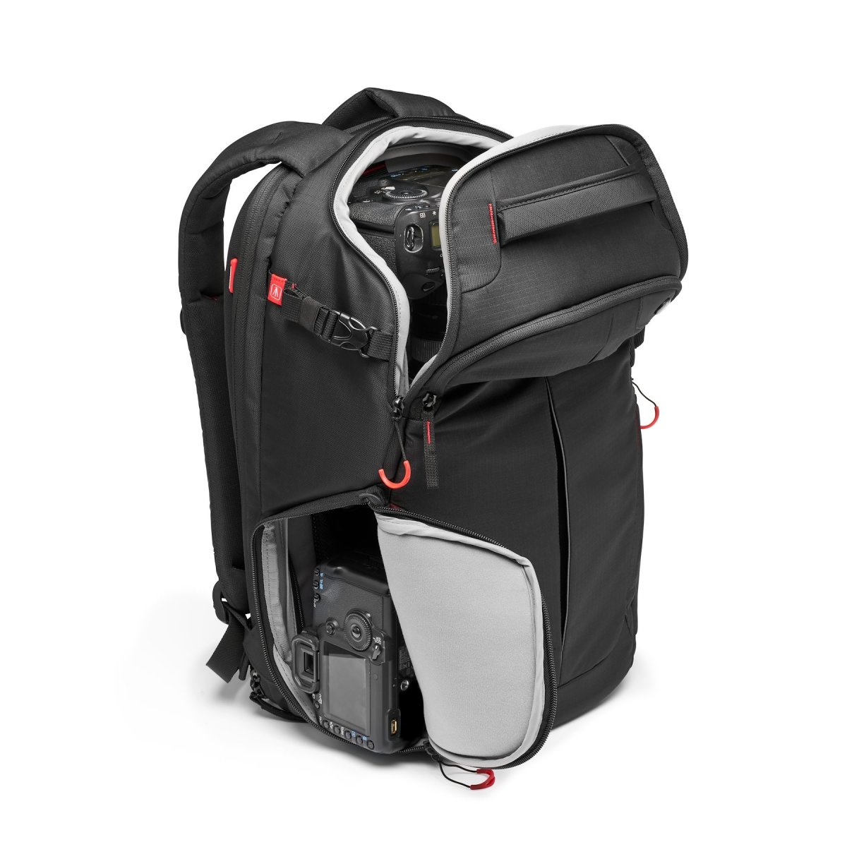 Fotobatoh Manfrotto Pro Light backpack RedBee-310 pro DSLRc nebo dron DJI Mavic series boční kapsy