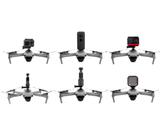 Držák akční kamery, VR na dron DJI Mavic Air 2 všechny varianty