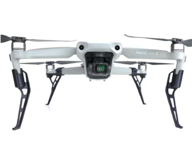 Zvýšené přístávací nohy (7cm) na dron DJI Mavic Air 2 zepředu