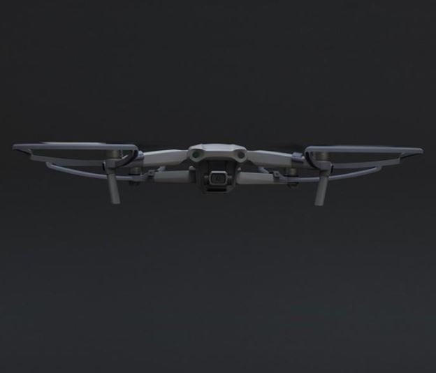 Ochranné oblouky na dron DJI Mavic Air 2 zepředu