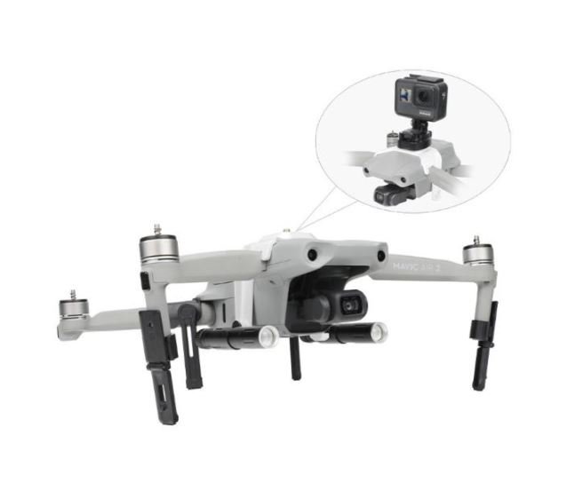 Zvýšené přistávací nohy a LED světla na dron DJI Mavic Air 2