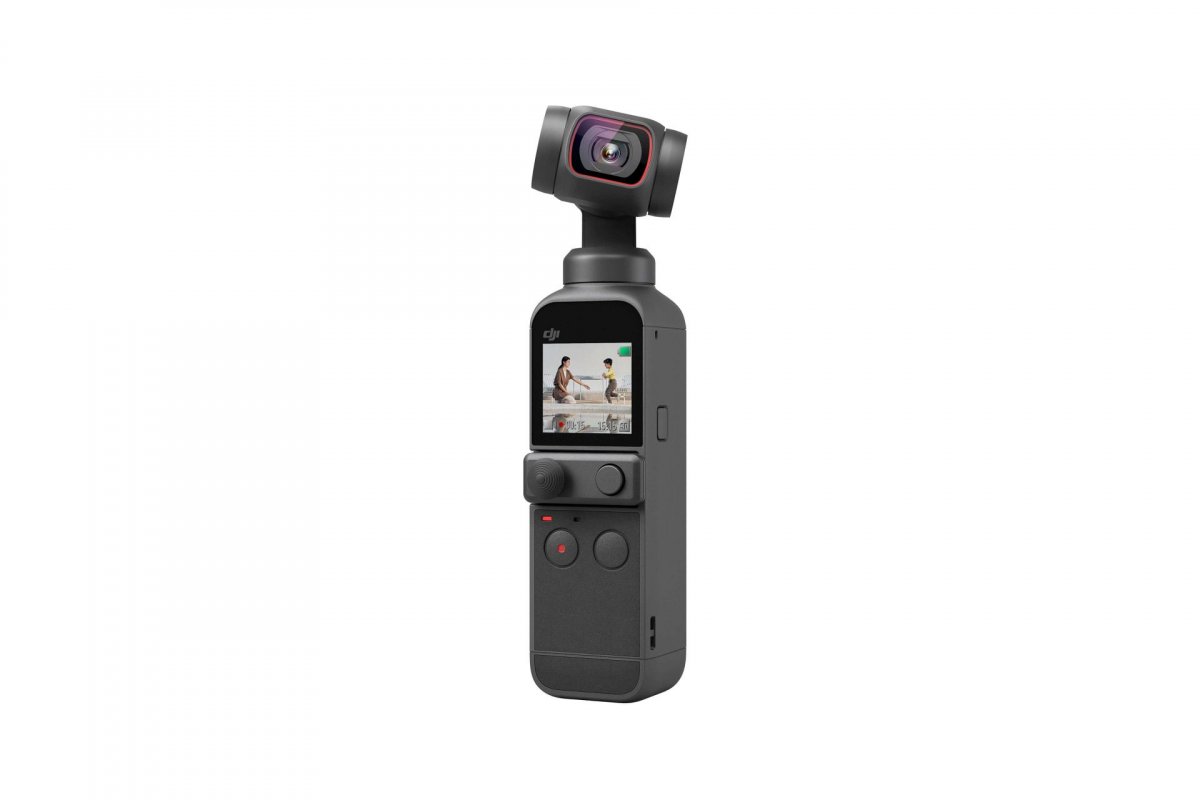 Stabilizátor s kamerou DJI Pocket 2 zepředu 