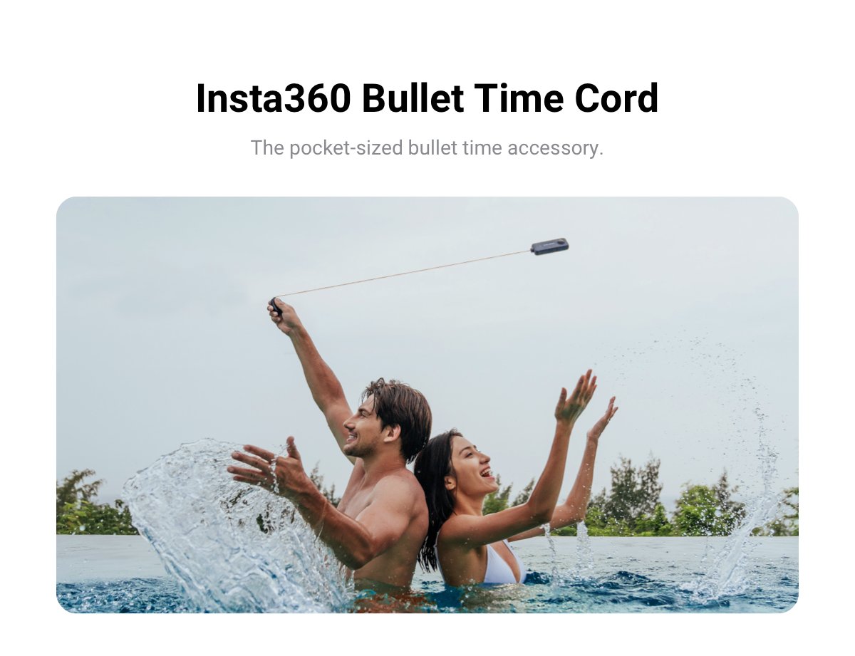Bullet Time Box pro kameru INSTA360 ONE X2 využití