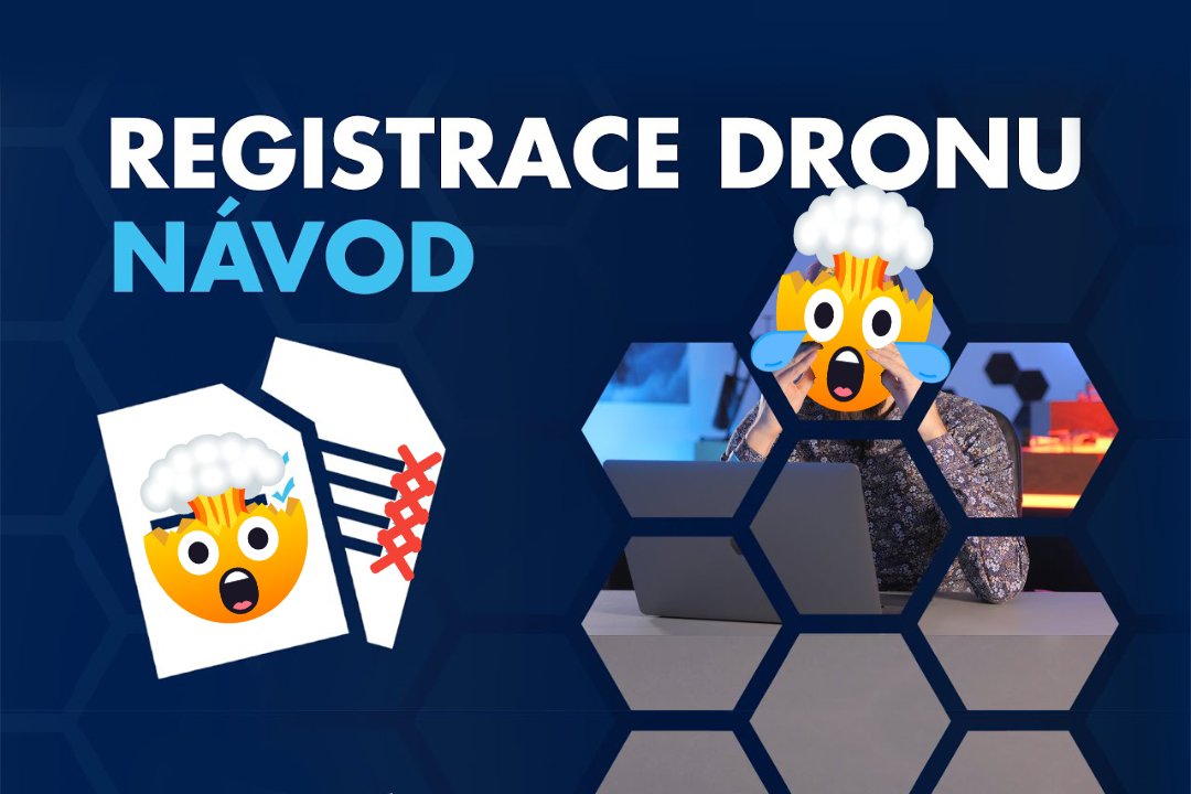 Návod na registraci dronu a online test pro pilota dronu krok za krokem - náhled