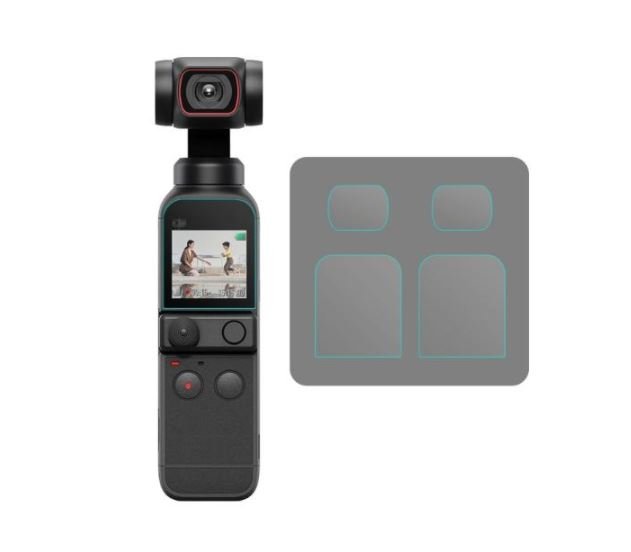Ochranné sklo na kameru a displej DJI Pocket 2 