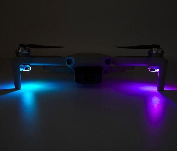 LED světlo na dron DJI Mavic Air 2, Mavic Mini ve tmě