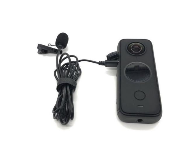 Přídavný mikrofon ke kameře Insta360 ONE X2 shora