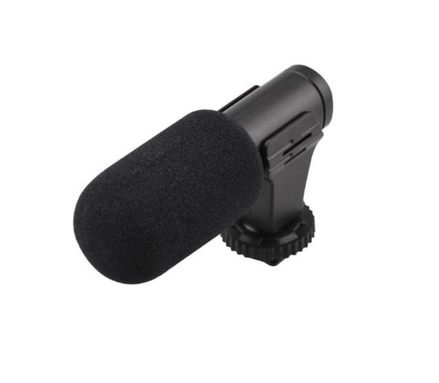 Externí mikrofon na DJI Pocket 2 ze strany
