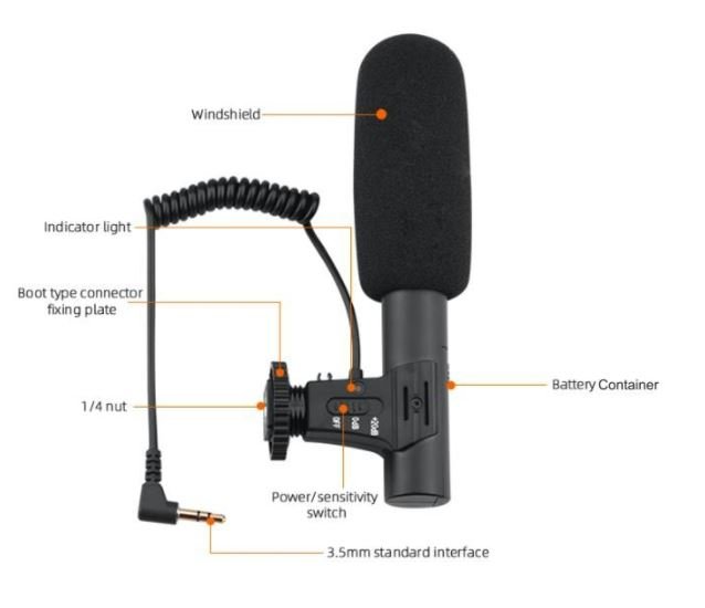 Externí mikrofon na DJI Pocket 2 popis