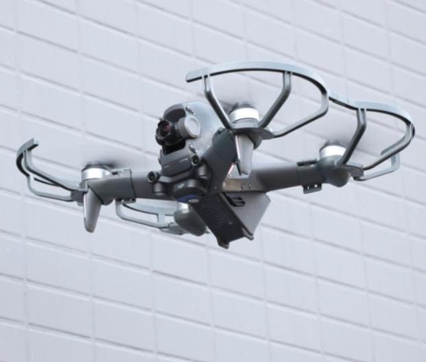 Ochranné oblouky na DJI FPV závodní dron v praxi