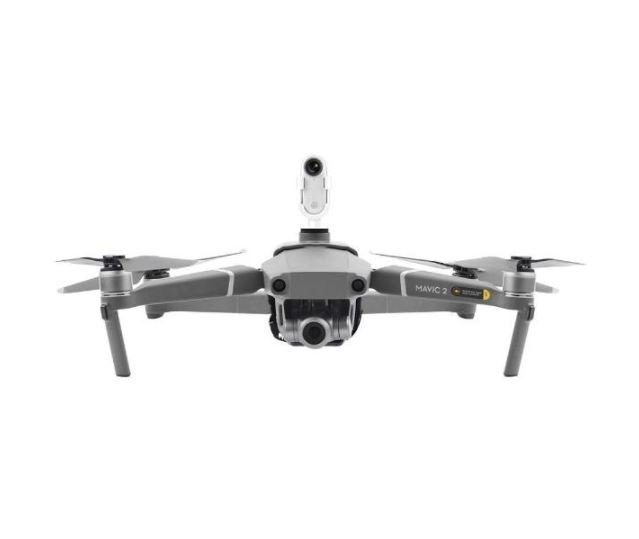 Adaptér pro připojení Insta360 Go 2 na dron DJI Mavic 2 nasazený