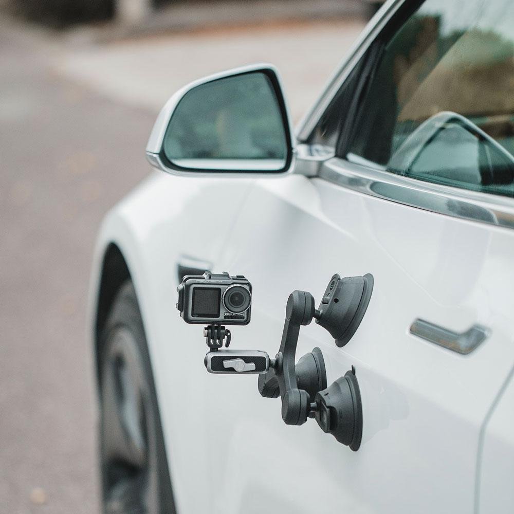 Pgytech držák akční kamery s přísavkou na autě 