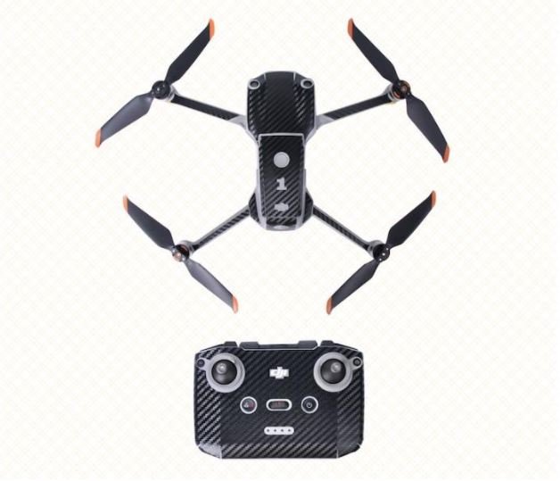 Černý polep na dron DJI Air 2S 