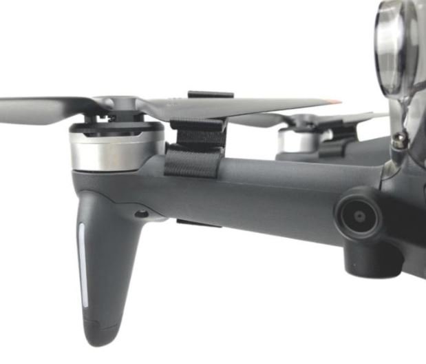 Držák vrtulí DJI FPV závodního dronu detail