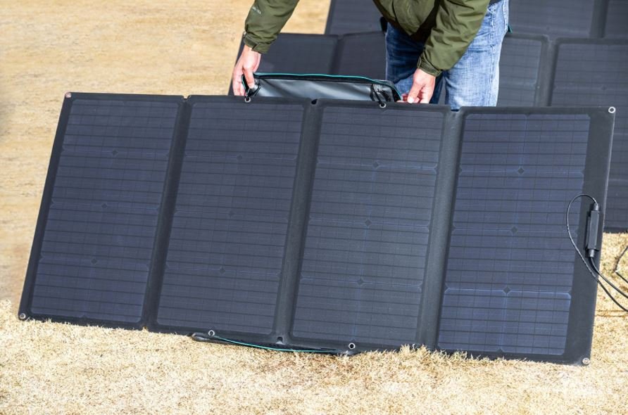 EcoFlow solární panel 160W k nabíjecí stanici