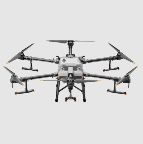 Dron pro zemědělství DJI Agras T30 zepředu