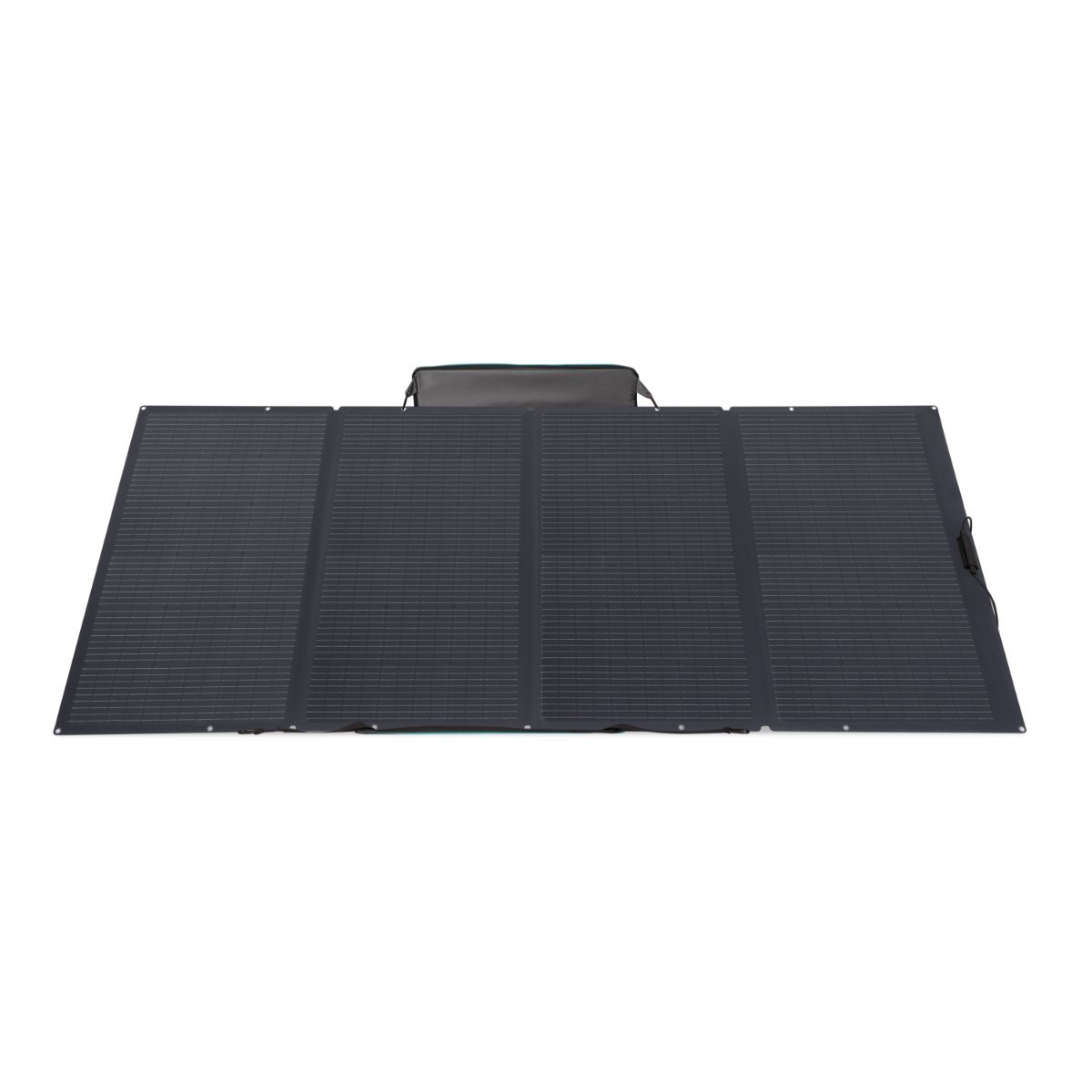 EcoFlow solární panel 400W k nabíjecí stanici z boku