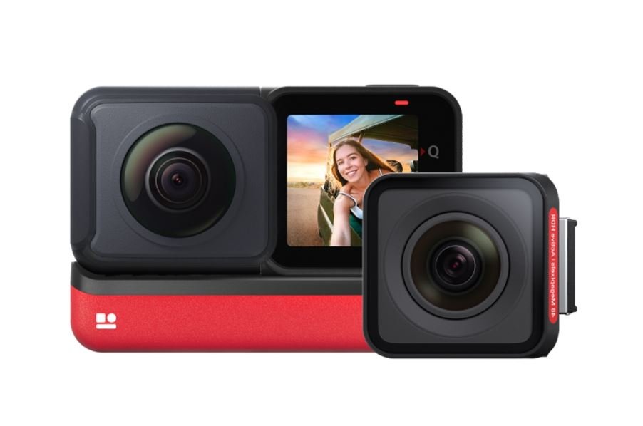 Akční kamera Insta360 ONE RS Twin Edition zepředu