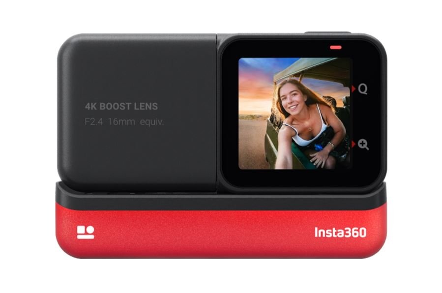 Akční kamera Insta360 ONE RS 4K Edition zezadu