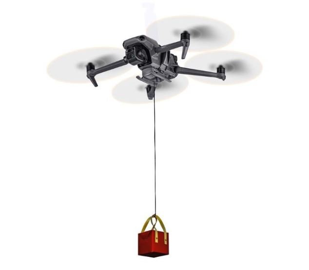 Závěsný systém na dron DJI Mavic 3 v praxi 