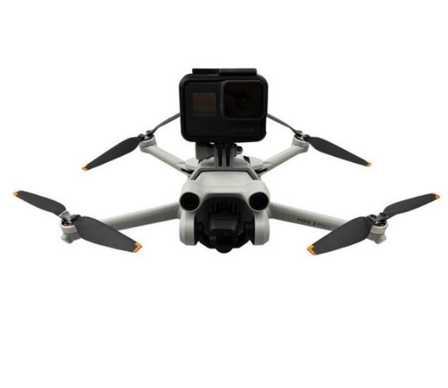 Adaptér pro připevnění akční kamery na dron DJI Mini 3 Pro zepředu