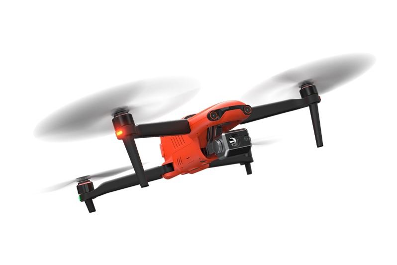 Dron Autel EVO II DUAL Rugged Bundle RTK (640T) během letu