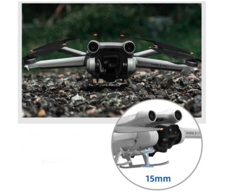 Rychloupínací podvozek na dron DJI Mini 3 Pro v praxi