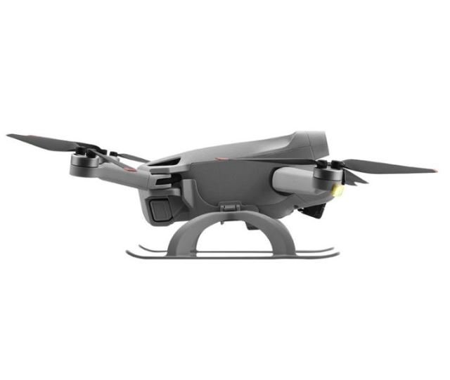 Skládací podvozek na dron DJI Mini 3 Pro nasazený